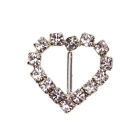 Heart Diamante Buckle - (Mini) Vertical Bar 
