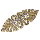 Gold Nouveau Diamante Art Deco Style Embellishment