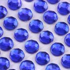 4mm Royal Blue Self Adhesive Jewel Gems