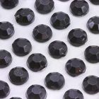 4mm Black Self Adhesive Jewel Gems