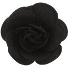 55mm Black Felty Rose