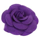 85mm Purple Felty Rose