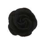 35mm Black Felty Rose