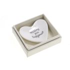 Boxed Mini Heart Wishing You Happiness