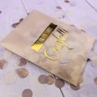 Tissue Paper Confetti - Gold and Ivory