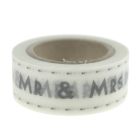 Mr and Mrs Adhesive Paper Tape
