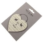 Mr and Mrs - Heart Gift Tag