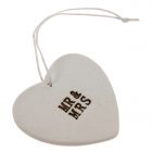 'Mr and Mrs' Ceramic Heart Tag