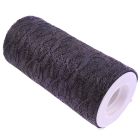 Lace Net Roll - 15cm Black