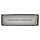 'Together Forever' Vintage Playing Card Frame