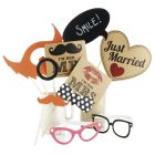 Photo Booth Props Kit (Wedding)