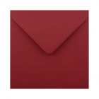 Colorset Crimson 155mm Square Envelopes