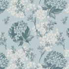 Hortensia (China Blue) Decorative A3 Paper - Zoom