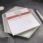 Calendar Save the Date Card Recipe