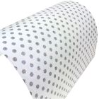 The Houghton (Glitter Polka Dot on Soft White) Decorative Fabric Paper
