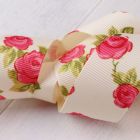 25mm Ivory Colour 810 Vintage Rose (3m roll) - Swatch