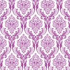 Tatton Purple Decorative Paper - Zoom