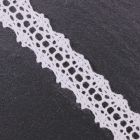 Narrow White Crochet Lace