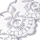 45mm White Scalloped Lace - Zoom