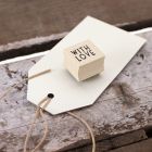 With Love rubber stamp 