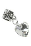 Crystal Heart Charm - Clear product image