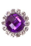 Diamante Gem Circle - Emperor Purple  product image