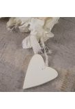 Ivory Tattered Wooden Heart product image
