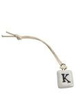 Letter K Porcelain Charm product image