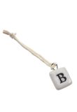 Letter B Porcelain Charm product image