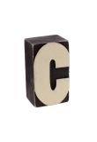 Wood block letter - C product image
