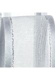 Organza Satin Edge Ribbon - 10mm wide - Silver product image