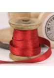 Red colour 15 - Glitter Satin Ribbon 10mm product image