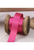 Shocking Pink colour 72 - Glitter Satin Ribbon 15mm product image