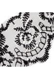 45mm Black Scalloped Lace product image
