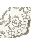 45mm Ivory Scalloped Lace product image