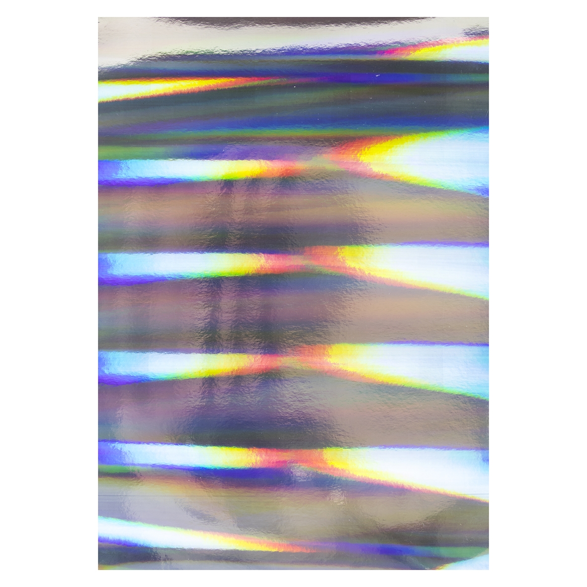 5 A4 SHEETS SILVER HOLOGRAPHIC CARD PILLARS OF LIGHT CARD LASER CARD 