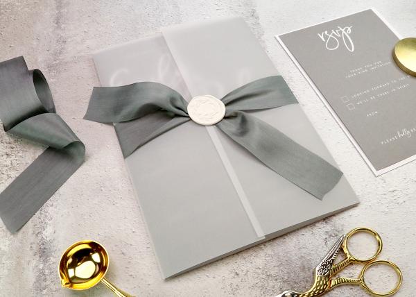 How to Make a Wedding Invitation using Vellum Paper