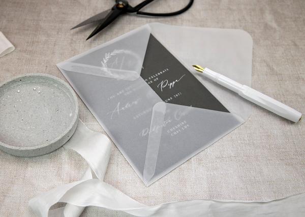 How to Use Vellum Papers for Wedding Invitations