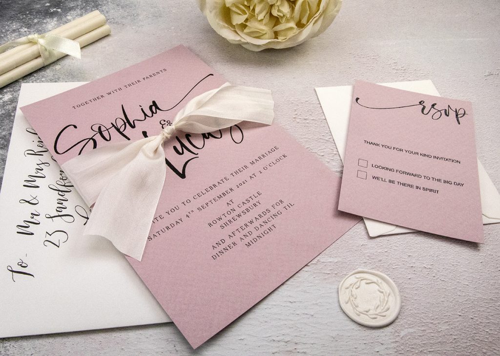 Including an RSVP card with your invite will help your guests reply.