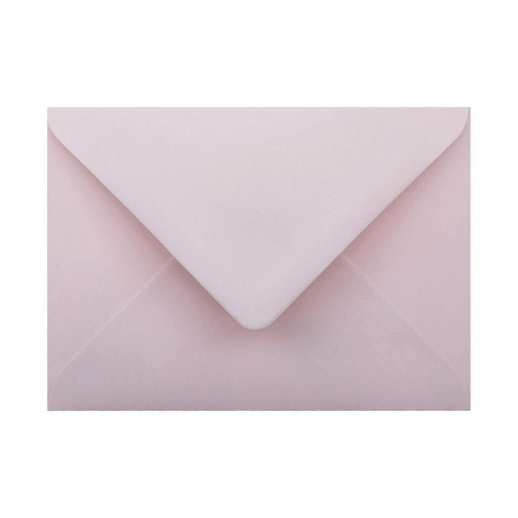 Blush Pink 5 x 7 Envelope
