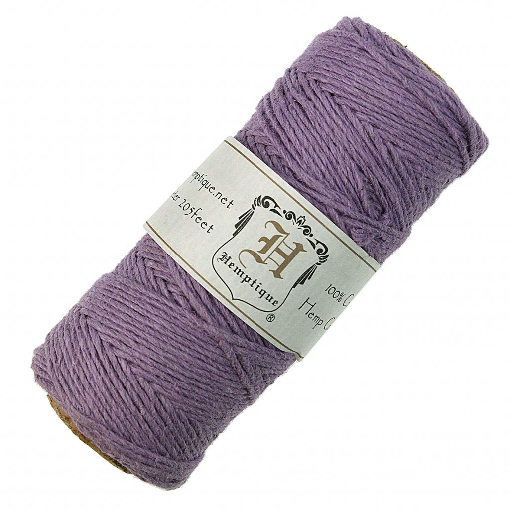Lavender Hemptique Cord