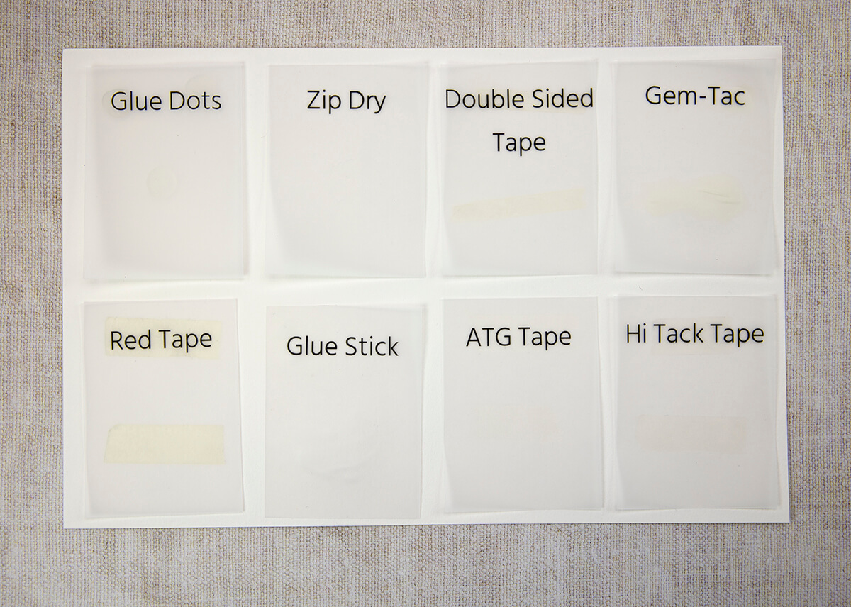 The best glues to use with vellum papers